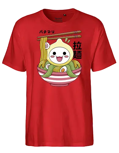 Kawaii Onion Octopus Ramen - pachi, onion, food, gaming - Fairtrade T-Shirt