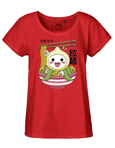 Kawaii Onion Octopus Ramen - pachi, onion, food, gaming - Fairtrade Girl Shirt