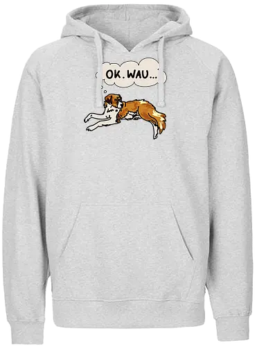 office dog - comspace, office - Fairtrade Hoodie