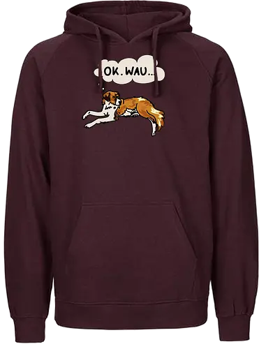 office dog - comspace, office - Fairtrade Hoodie