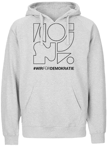democracy_1 - demokratie, democracy, comspace - Fairtrade Hoodie