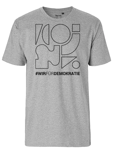 democracy_1 - demokratie, democracy, comspace - Fairtrade T-Shirt