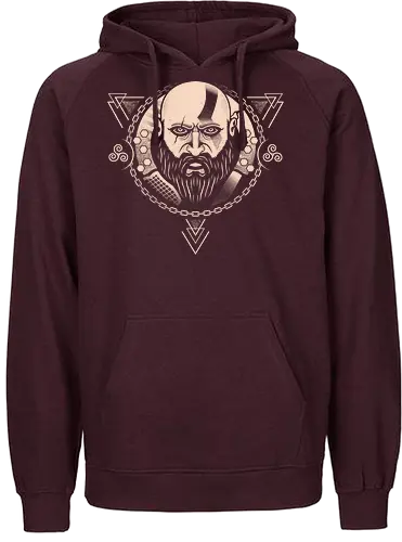 Sparta Ghost - gow, kratos, game - Fairtrade Hoodie