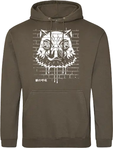 Boar Graffiti White