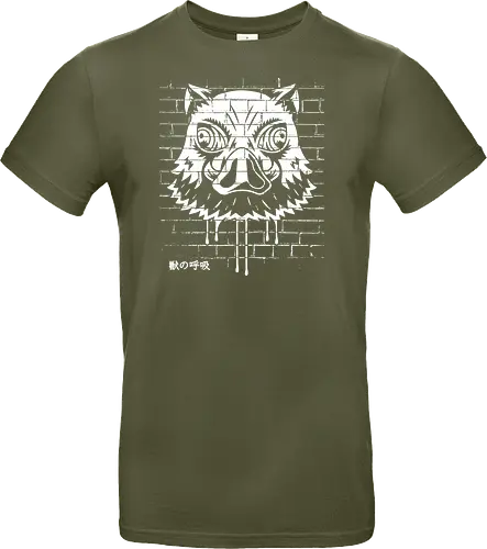 Boar Graffiti White