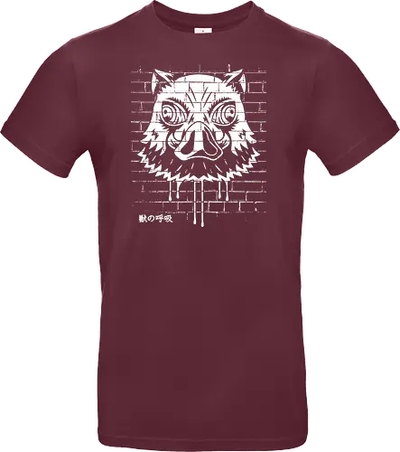 Boar Graffiti White