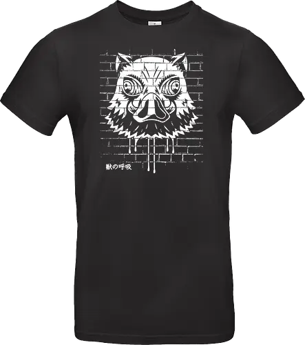 Boar Graffiti White