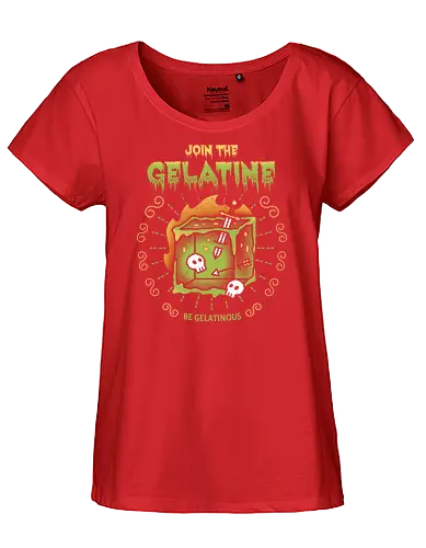 Join The Gelatine - pen and paper, dungeon, dragon, gelatine, rpg - Fairtrade Girl Shirt
