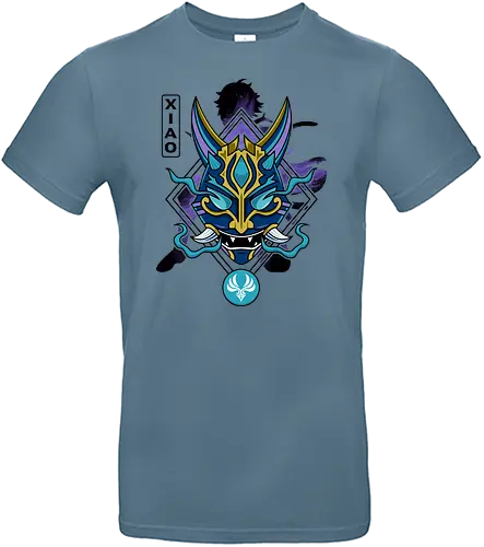 The Last Yaksha - impact, mask, maske, oni - Standard T-Shirt