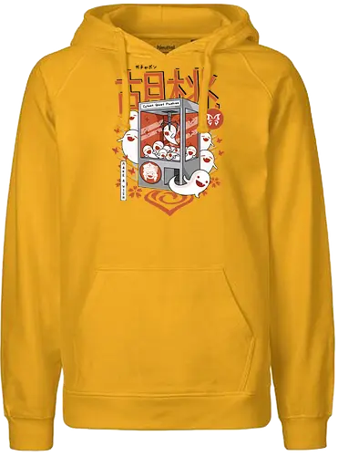 Ghost Plush Machine - impact, plush, geist, ghost - Fairtrade Hoodie