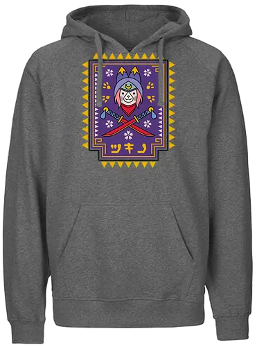 Tsukino Palico - monster, hunter, story, cat, gaming - Fairtrade Hoodie