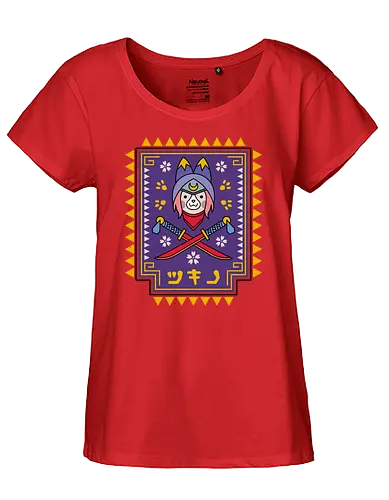 Tsukino Palico - monster, hunter, story, cat, gaming - Fairtrade Girl Shirt