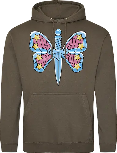 Kawaii Butterfly Knife
