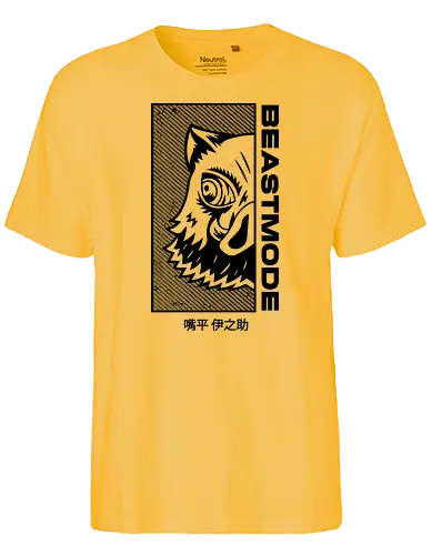 Inosuke Beast Japanese Style - demon, slayer, anime, manga - Fairtrade T-Shirt