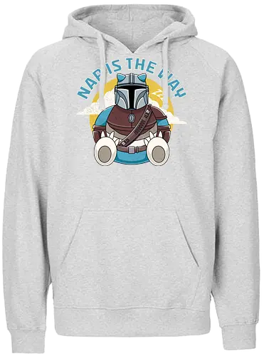 Nap Is The Way - nap, pocket, monster, space opera, bounty hunter - Fairtrade Hoodie
