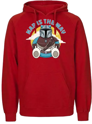 Nap Is The Way - nap, pocket, monster, space opera, bounty hunter - Fairtrade Hoodie