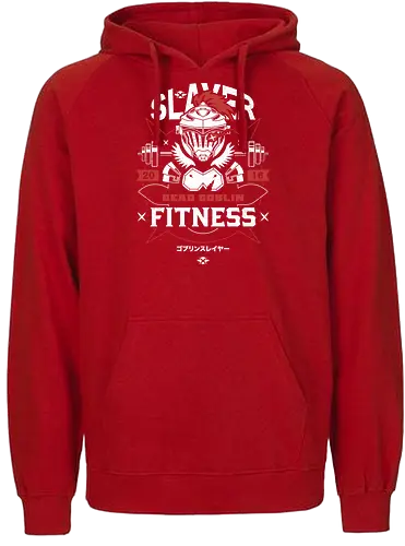 Dead Goblin Fitness - goblin, slayer, gym, anime, manga, fitness - Fairtrade Hoodie