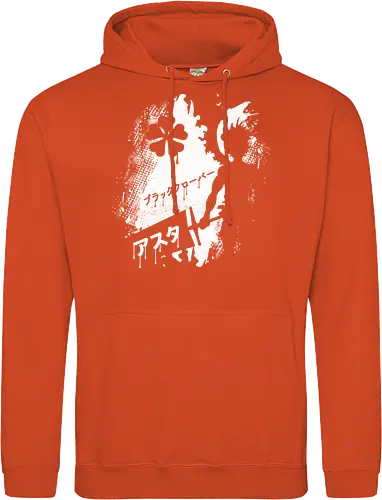 Clover Asta - black, Clover, anime, manga - Standard Hoodie