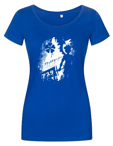 Clover Asta - black, Clover, anime, manga - Damen T-Shirt