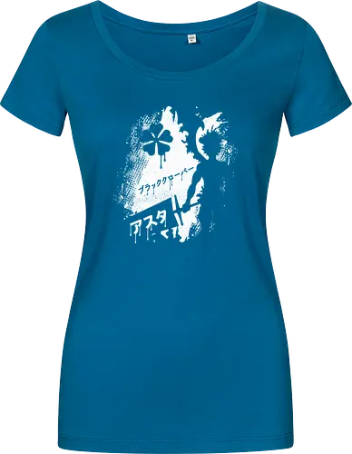 Clover Asta - black, Clover, anime, manga - Damen T-Shirt