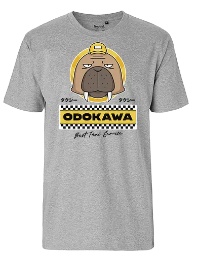 Odokawa Taxi - manga, anime, odd, taxi - Fairtrade T-Shirt