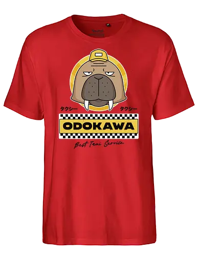 Odokawa Taxi - manga, anime, odd, taxi - Fairtrade T-Shirt