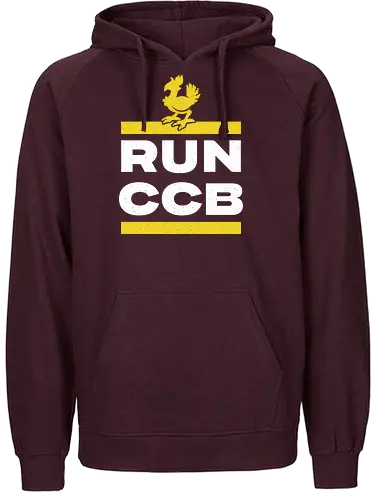 Run Kweh - Run, final, fantasy, bird - Fairtrade Hoodie