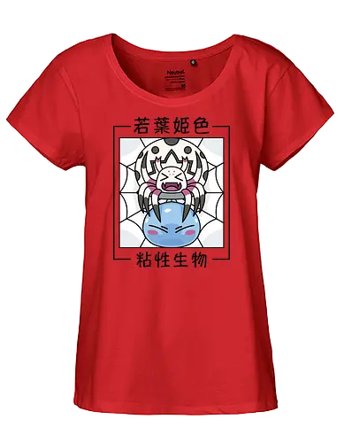 Rimuru and Kumoko - Slime, spider, Isekai, anime, manga - Fairtrade Girl Shirt