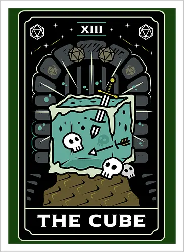 The Cube Tarot Card