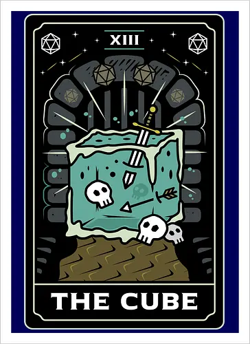 The Cube Tarot Card