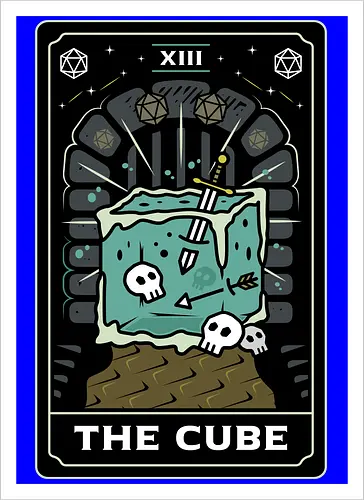 The Cube Tarot Card