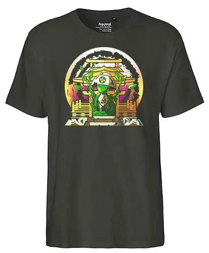 Kodama - kodama, yokai, baumgeist, Kami - Fairtrade T-Shirt