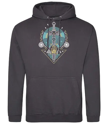 Grab The Sword - Hero of Time, kingdom, gaming, trs - Standard Hoodie