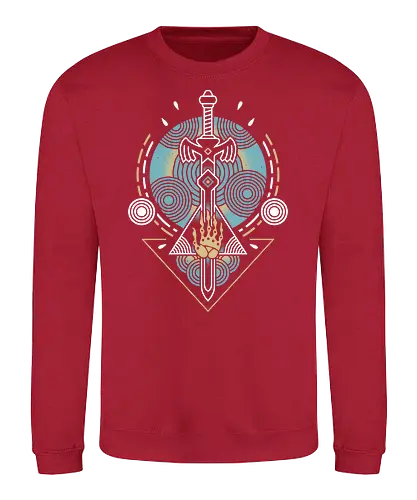 Grab The Sword - Hero of Time, kingdom, gaming, trs - Sweatshirt