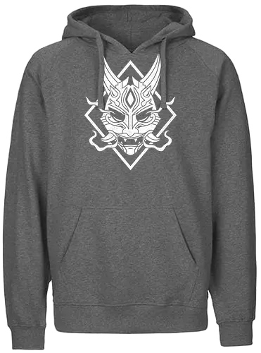 Yaksha Mask - japan - Fairtrade Hoodie