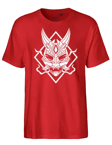 Yaksha Mask - japan - Fairtrade T-Shirt