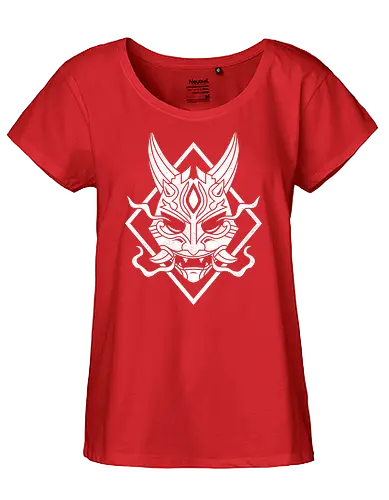 Yaksha Mask - japan - Fairtrade Girl Shirt