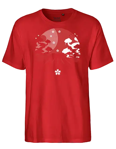 Blooming Japan - Bonsai, Vulcano - Fairtrade T-Shirt