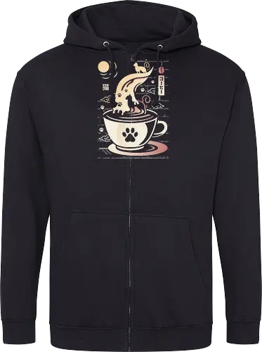 Coffee Night Japanese Cats