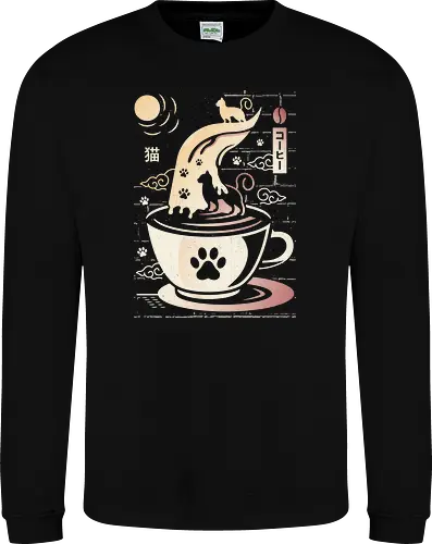 Coffee Night Japanese Cats