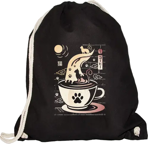 Coffee Night Japanese Cats