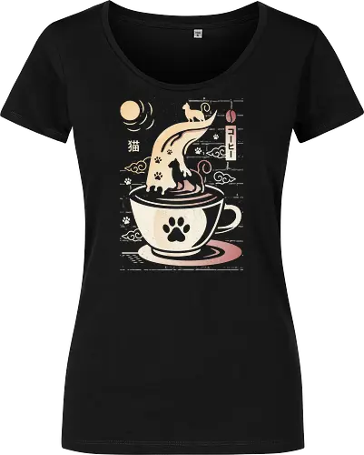 Coffee Night Japanese Cats