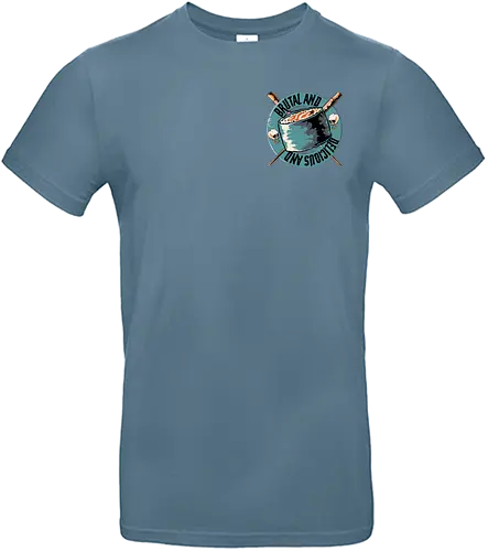 Sushi - Brutal and Delicious - sushi, pocket, lecker, skull, schädel - Standard T-Shirt
