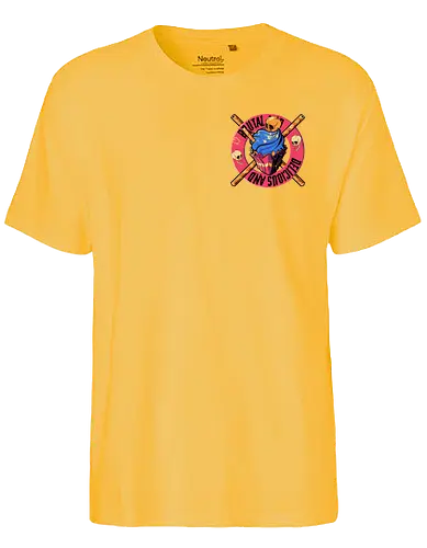 Cupcake - Brutal and Delicious - cupcake, sweets, muffin, pocket, skull, schädel - Fairtrade T-Shirt