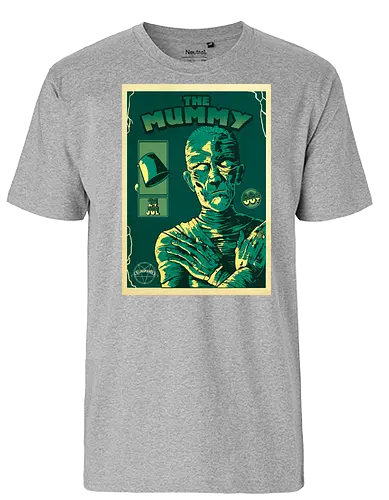 The Mummy - mummy, mumie, comic, cover - Fairtrade T-Shirt
