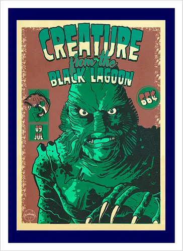 Creature from black lagoon