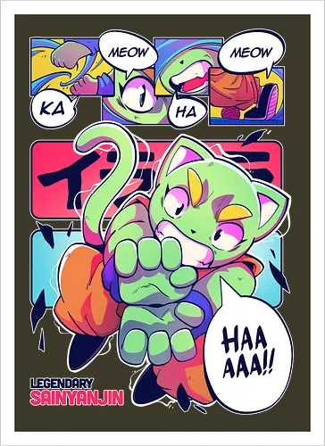 Ka-meow-ha-meow-ha!!