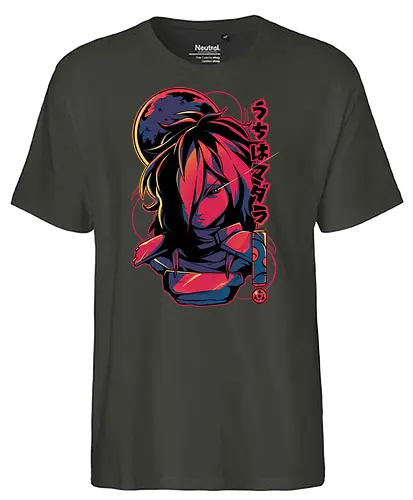 the invincible eyes - shinobi, ninja, anime, manga - Fairtrade T-Shirt