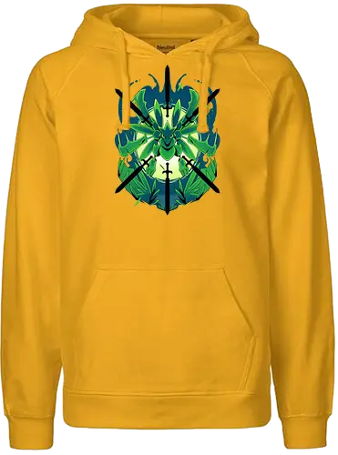 Swords Dance - pocket, monster, sword, dance, bug - Fairtrade Hoodie