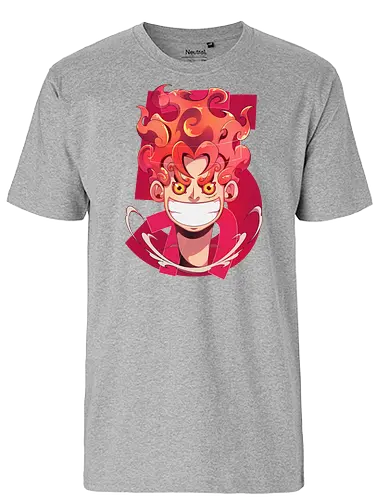 Nika - god, sonne, sun, piece, pirate, anime, manga - Fairtrade T-Shirt